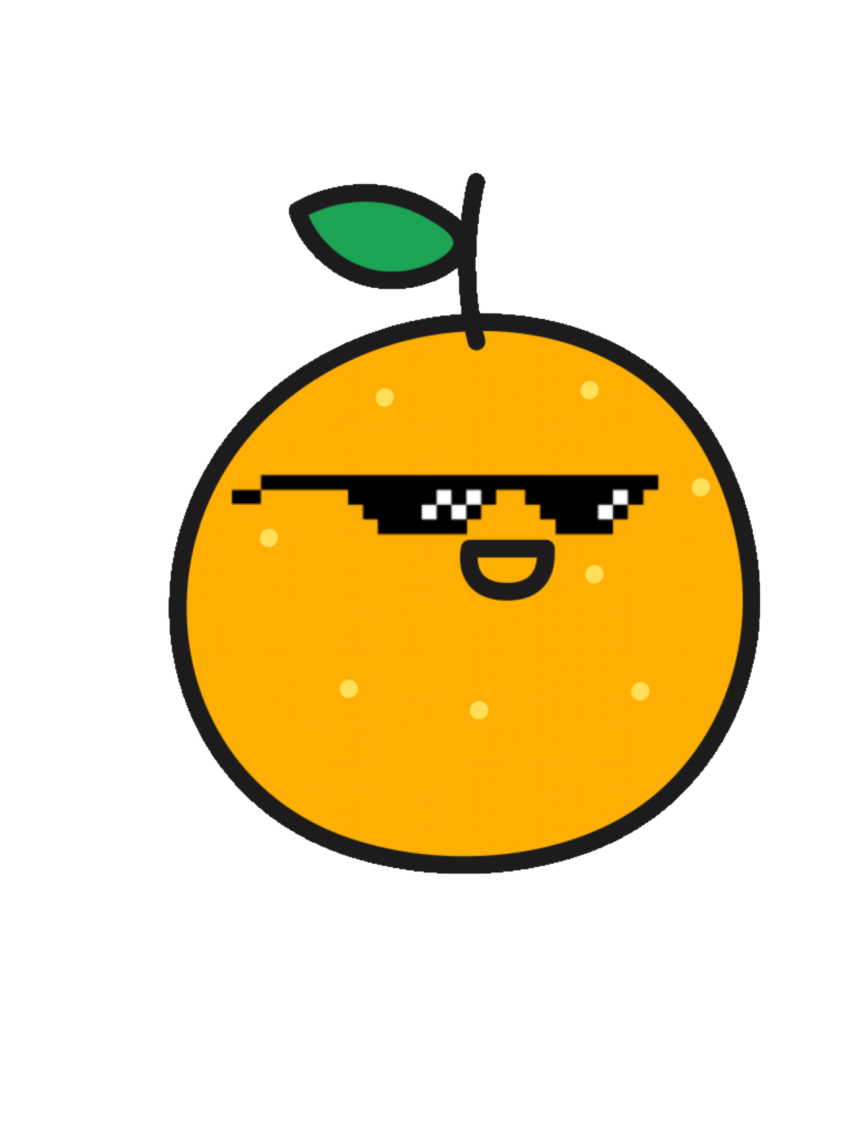 orange mascot